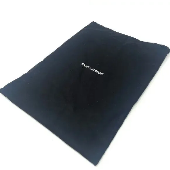 Saint Laurent Glossy Black Heeled Boots - Picture 12 of 13